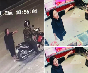 Quảng Ninh: Không đeo khẩu trang bị nhắc nhở, người phụ nữ lớn tiếng lăng mạ, ném đồ sát khuẩn vào nhân viên cửa hàng tiện lợi