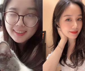 Gái xinh giảm cân 'khủng': 'Vịt hóa thiên nga', lên đồ nào cũng miễn chê