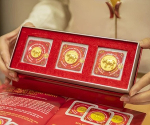 Giá vàng rớt mạnh ngay sau ngày Thần Tài