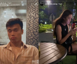 Soái ca sân cỏ là vậy nhưng về nhà thì Dũng 'gôn' cũng chỉ là phận 'cá con'