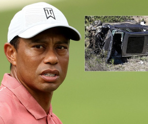 Tiger Woods nhập viện vì tai nạn xe hơi