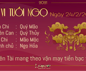 Tử vi thứ 4 ngày 24/02/2021 của 12 con giáp: Mão phát tài, Tý bị thị phi tìm đến