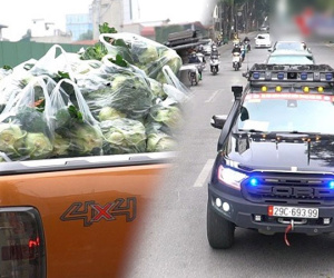 Video: Dàn ô tô địa hình nối nhau chở nông sản giúp dân tiêu thụ