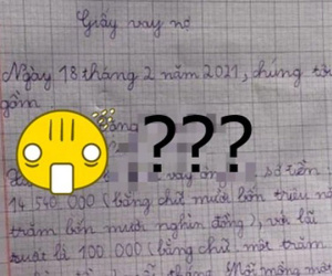 Bị mẹ bắt nộp khoản lì xì gần 15 triệu, cậu nhóc 'chắc chắn' đòi làm giấy vay nợ, dân tình đọc được phải thốt lên: 'Chủ tịch tương lai đây rồi!'