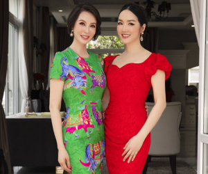 MC Thanh Mai, Giáng My đọ nhan sắc rực rỡ tuổi U50