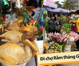 Hoa tươi cúng Rằm tháng Giêng 'rẻ chưa từng thấy', gà cúng và các thực phẩm khác tại chợ dân sinh ít biến động