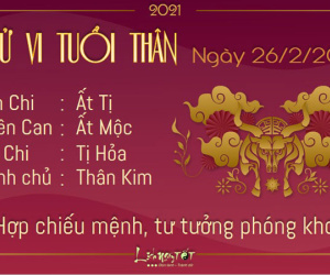 Tử vi thứ 6 ngày 26/02/2021 của 12 con giáp: Sửu kiếm tiền, Tị nông nổi