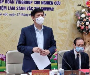 Bộ trưởng Bộ Y tế: Hiệu lực bảo vệ của vaccine phòng Covid-19 'made in Vietnam' rất tốt