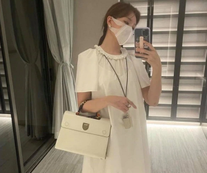 Hari Won diện váy rộng thùng thình che vòng 2 giữa tin đồn mang thai