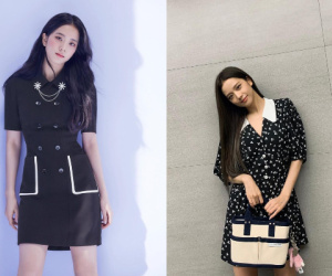 Jisoo lại đổi style diện váy, chuyển hẳn sang hệ tiểu thư nhà giàu chứ không còn xì tin như trước kia nữa