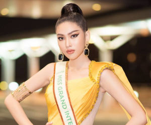 Ngọc Thảo lên đường 'chinh chiến' Miss Grand: Diện trang phục Thái,trổ tài catwalk thần sầu