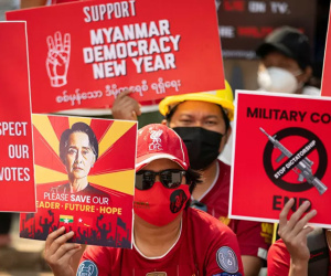 Đồng minh của bà Aung San Suu Kyi tính lập chính phủ lâm thời chống quân đội