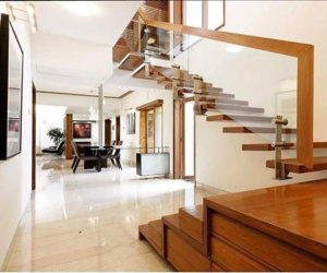4 lưu ý phong thủy đặc biệt cần phải nhớ khi thiết kế cầu thang ở cuối nhà