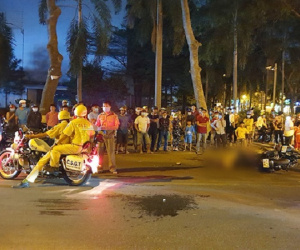 TP.HCM: Xe SH và Exciter dính chặt sau va chạm kinh hoàng, người đàn ông tử vong tại chỗ