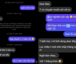 Những tin nhắn từ cuộc nói chuyện cuối cùng được dân mạng chụp màn hình, đọc không nhịn nổi cười