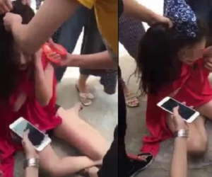 Kiều nữ đi tù vì kéo hội đi đánh ghen, đập điện thoại của 'tình địch'