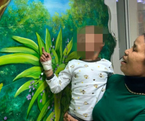 Cứu sống bé hơn 4 tuổi ở Thanh Hóa bị chó cắn vào đầu
