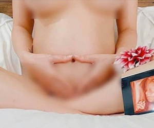Quế Vân gây choáng khi nude 100% khoe bụng bầu lớn thấy rõ ở tháng thứ 5