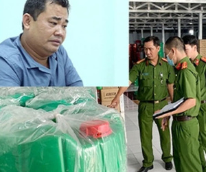 Bắt giữ giám đốc công ty sản xuất, buôn bán nhớt giả số lượng 'khủng'