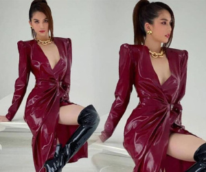 Ngọc Trinh diện váy đỏ latex kén dáng 'đụng độ' Kylie Jenner & Rosé BlackPink