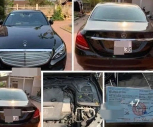 Xe sang Mercedes giá hời cam kết 'không đâm đụng' rao bán trên mạng và sự thật ngã ngửa phía sau
