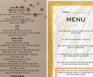 Những menu tiệc cưới bá đạo ngoài sức tưởng tượng, người trẻ ngày nay kết hôn thú vị ghê!