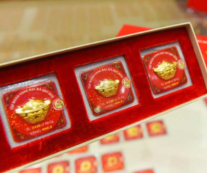Giá vàng SJC đảo chiều giảm