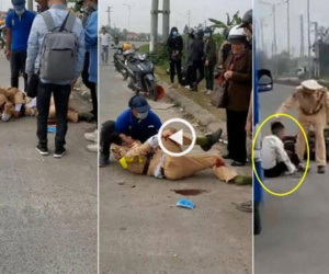 Vụ tông gãy chân, tay thượng úy CSGT: Khởi tố 2 thiếu niên