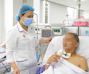 Người đàn ông Hà Nội đột quỵ, máu trong não đóng thành khuôn