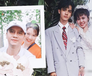 Ảnh chú rể 24 năm trước đẹp trai như tài tử nhận 5,8 triệu lượt xem: Đi bán rau ở chợ, cô gái trẻ 'lọt mắt xanh' của bà bán hoa rồi thành công cưới anh chồng 'đẹp nhất xóm'