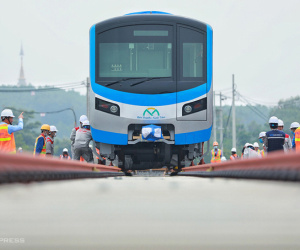 Bốn tàu Metro Số 1 sắp về TP HCM