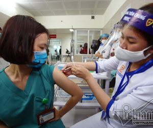 Sáng nay không ca Covid-19 mới, Việt Nam tiêm vắc xin hơn 20.000 người