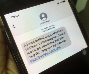 Hack tài khoản qua tin nhắn giả mạo ngân hàng: Gửi hàng nghìn tin nhắn y hệt 'hàng auth' cùng lúc chỉ với vài triệu đồng