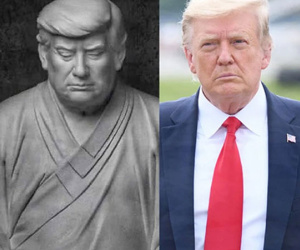 Video: Ý nghĩa bức tượng ông Trump mặc áo cà sa, ngồi thiên gây "sốt" ở TQ