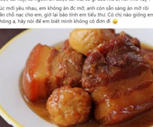 Ăn thịt nạc bỏ mỡ và da, cô gái bị bạn trai chia tay vì 'con nhà lính tính nhà quan'
