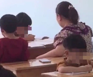 Xôn xao video cô giáo dùng thước liên tiếp đánh học sinh