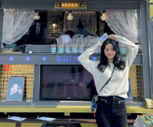 Khủng như Jisoo (BLACKPINK): Chỉ mới đóng 1 phim, có vô số xe cafe được gửi đến phim trường