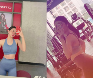 Loạt gái xinh khoe dáng nơi phòng tập: Muốn sexy cũng thật khó khăn