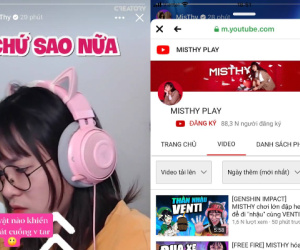 Nghi vấn kênh YouTube 6 triệu subs của MisThy đã bay màu, chính chủ có hành động mới gây bất ngờ