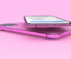 Rò rỉ hình ảnh concept iPhone 13 màu hồng với cổng sạc bị cắt bỏ