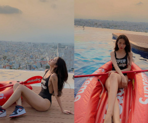 Phí Phương Anh tiếp tục tung hint hẹn hò thiếu gia nhưng màn gia nhập 'đường đua' bikini mới gây chú ý