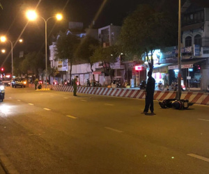 TP.HCM: Thanh niên tử vong trên đường, xe máy văng xa 50m