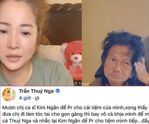 Thuý Nga sáng nay 'nổi đoá' dằn mặt ai đó: 'Mượn cả Thúy Nga và nhắc lại Kim Ngân để PR là hành động tởm lợm'