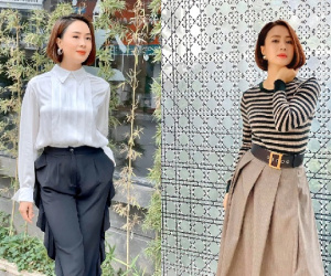 Hồng Diễm có loạt outfit chuẩn công sở mà vẫn cực trẻ xinh, chị em học theo để ghi trọn điểm thanh lịch