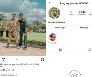 Mũi trưởng Long mới lập tài khoản Instagram, hành động đầu tiên khiến ai cũng bất ngờ