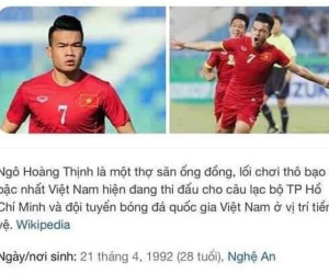 Dân mạng Việt Nam trút giận lên trang Wikipedia, đặt cho Hoàng Thịnh biệt danh 'thợ săn ống đồng'