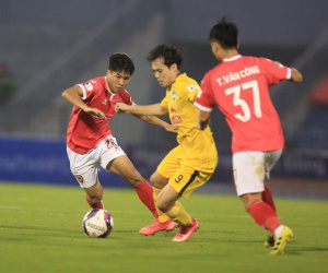 Đánh bại Hải Phòng, Hà Tĩnh có chiến thắng đầu tay tại V.League 2021