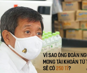 Vì sao ông Đoàn Ngọc Hải mong tài khoản từ thiện sẽ có 250 tỉ?