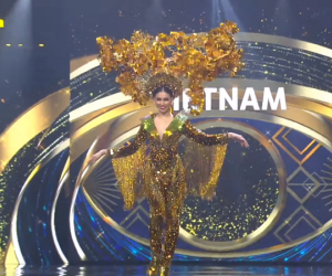 Đêm thi trang phục dân tộc tại Miss Grand 2020: Ngọc Thảo tự tin trình diễn thiết kế phát sáng nặng 30 kg