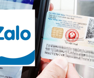 Có thể đăng ký làm thẻ CCCD gắn chip tại nhà qua Zalo